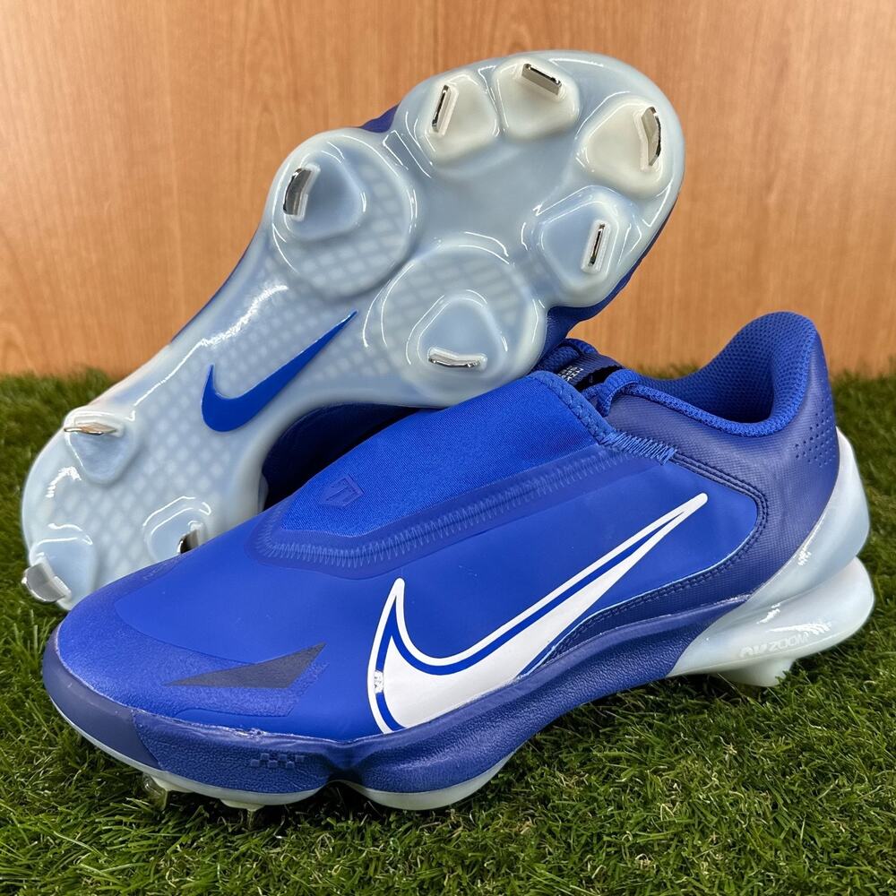 Nike Force Zoom Trout 8 Pro Hyper Royal Baseball Cleats CZ5915-414 Men's Sz 7.5